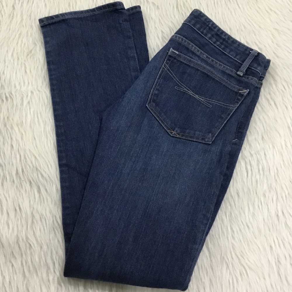Gap 1969 blue denim straight jeans size 25